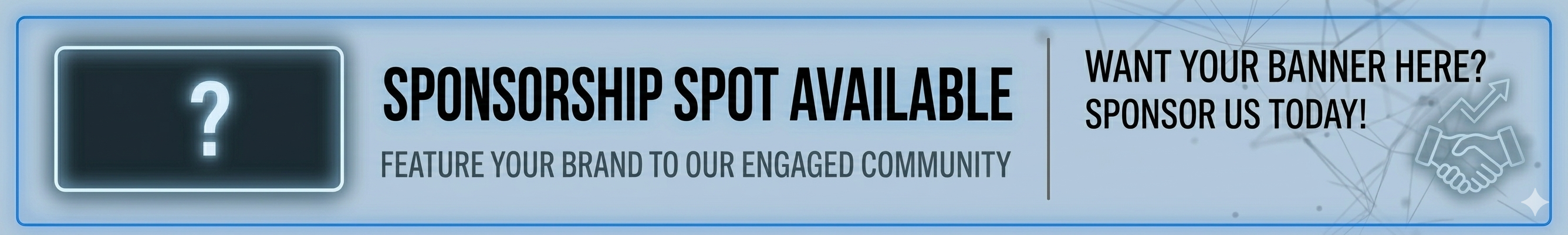 Become a Sponsor